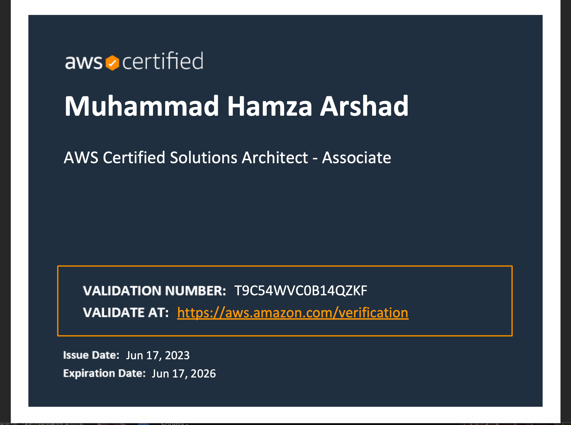 Docker Training Course for Beginners Certificate